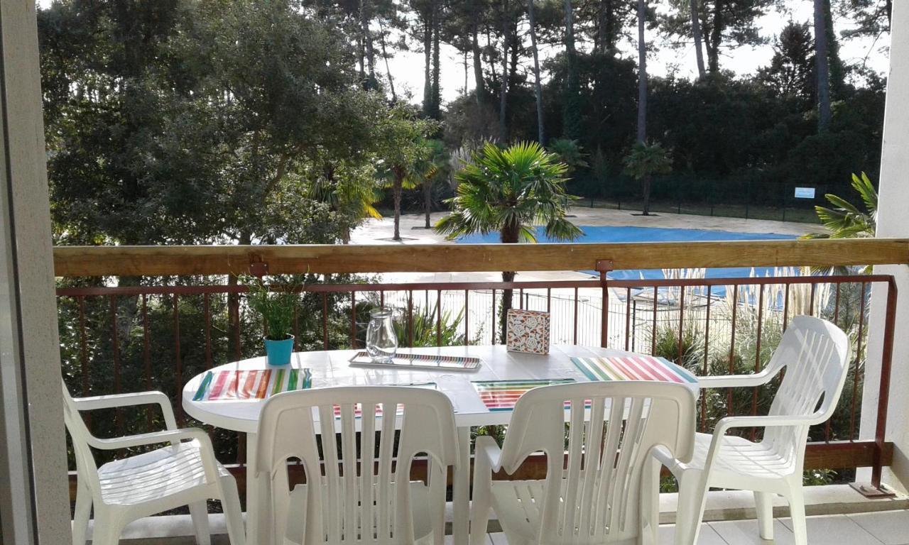 T2 Turquoise Ondres Plage Avec Piscine Et Tennis Экстерьер фото