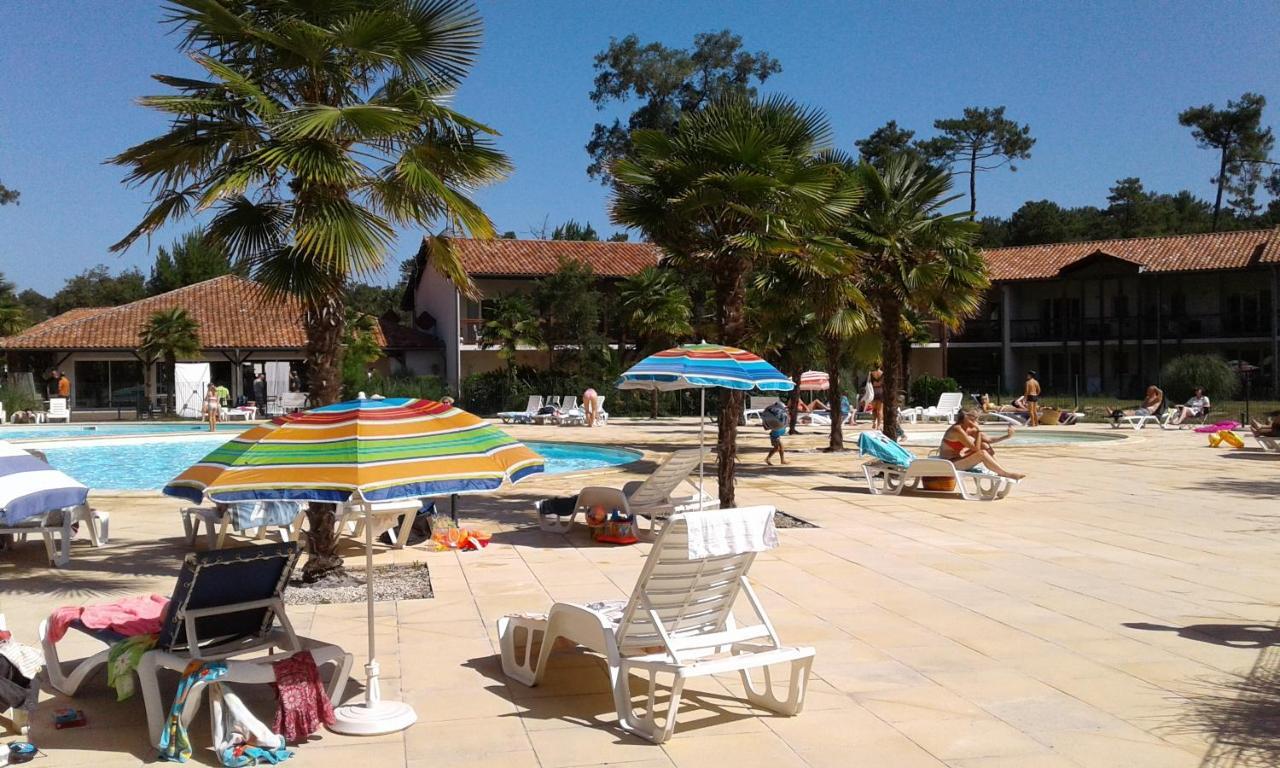 T2 Turquoise Ondres Plage Avec Piscine Et Tennis Экстерьер фото